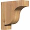 Ekena Millwork Newport Smooth Corbel, Western Red Cedar, 3 1/2"W x 10"D x 10"H COR04X10X10NEW00SWR - alternate 1
